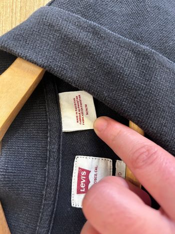 Polo Levi's Standard Noir Homme M 👕