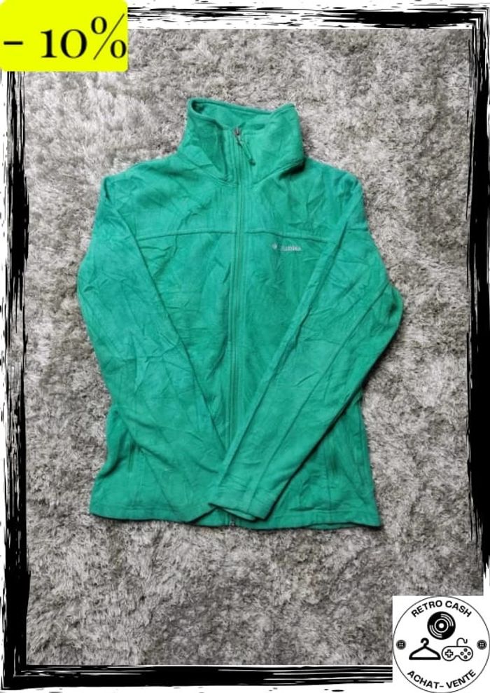 Veste polaire avec zip Colombia taille S - photo numéro 2