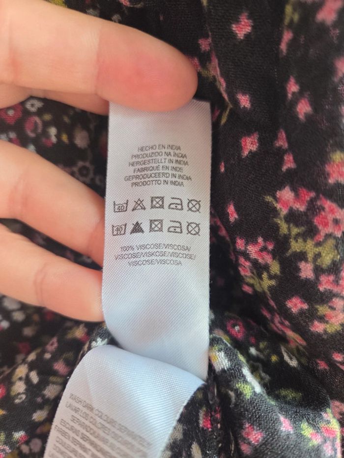 Blouse débardeur à motifs floraux primark - taille m - photo numéro 3