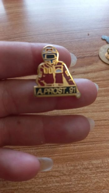 Pin's Alain prost 91