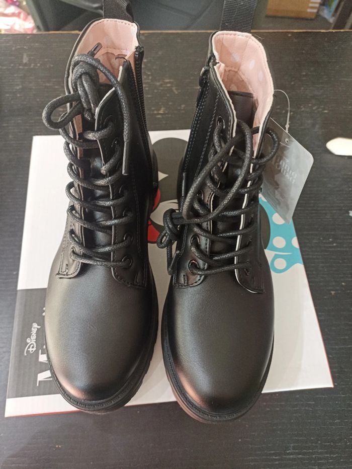 Bottines Minnie noire taille 33 - photo numéro 2