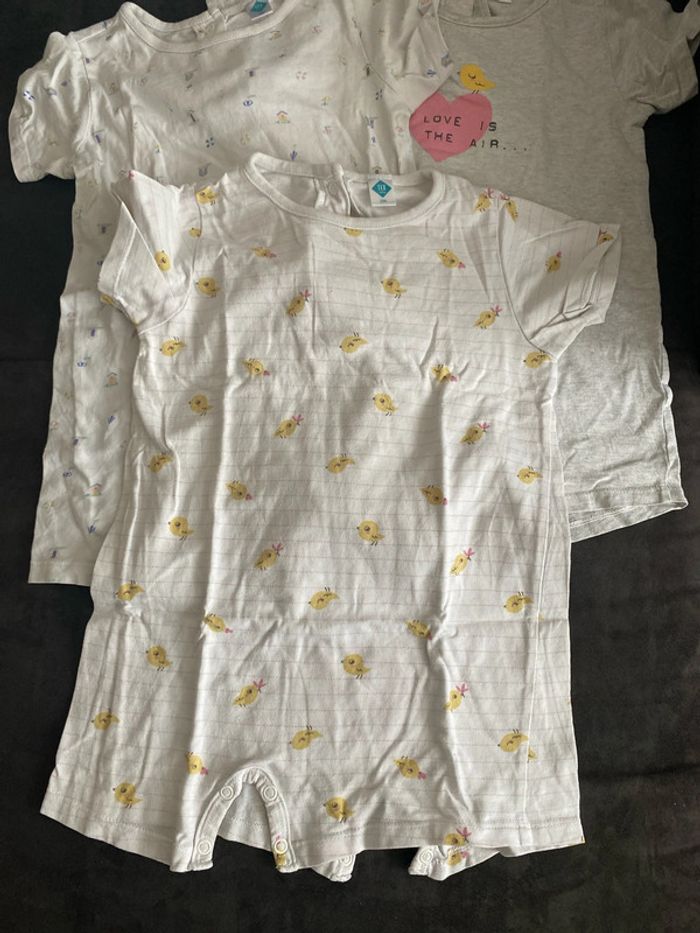 3 pyjamas 24 mois fille - photo numéro 2