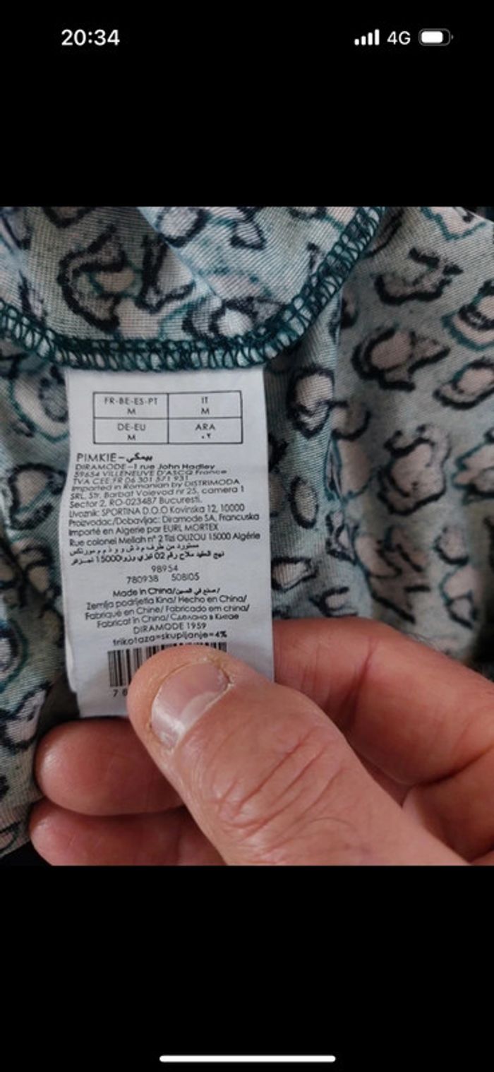 Robe en velours Pimkie taille M - photo numéro 4