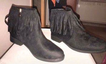 Bottines à franges