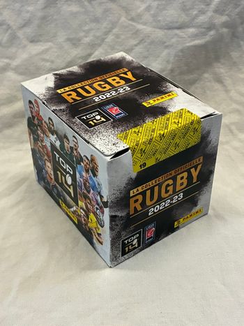 Box 50 sachets Panini stickers Rugby Top 14 2022/2023 🏉