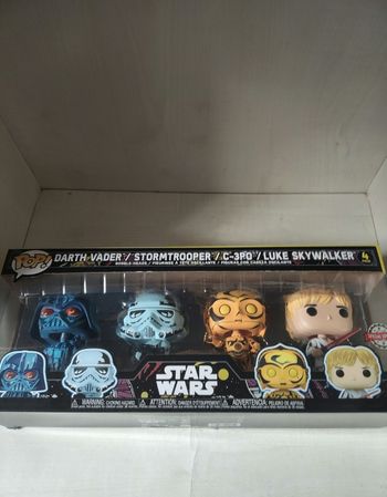 Funko Pop! Star Wars – Pack de 4 figurines (Édition spéciale)