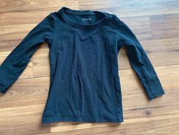 T dhirt longues manches noir