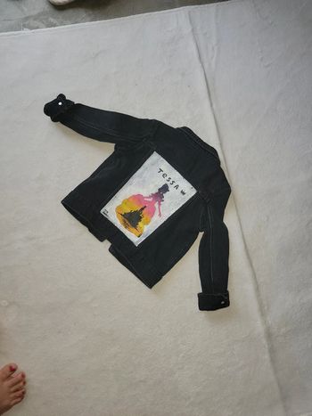 Veste jeans noir Tessa princesse