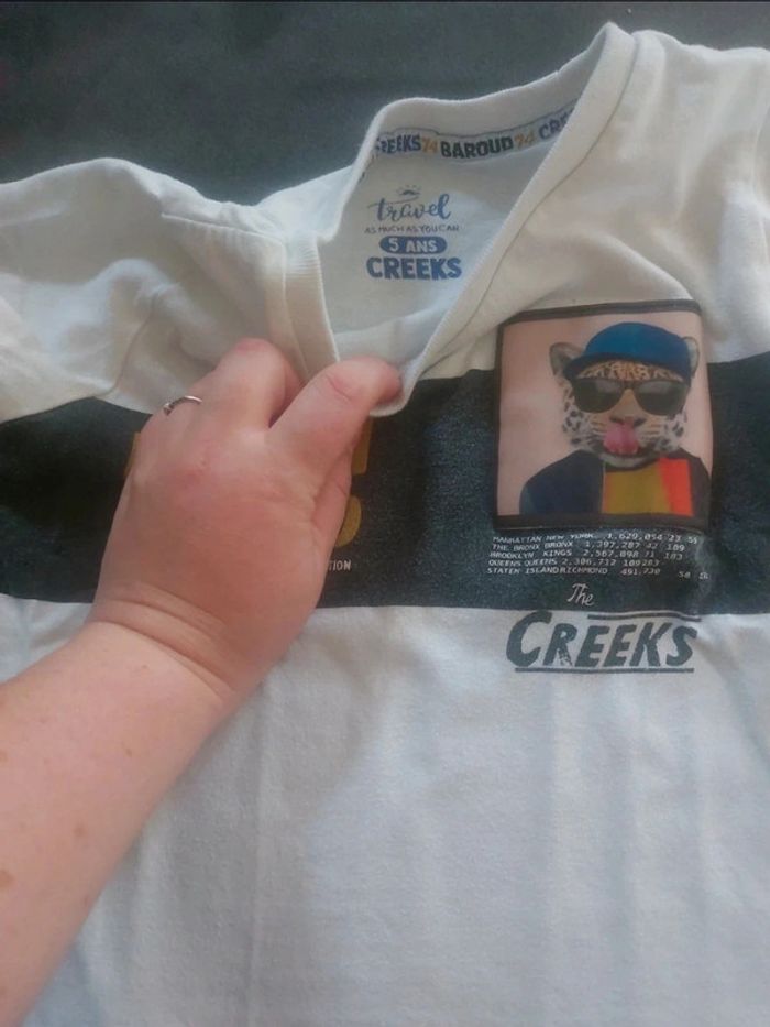 T shirt creeks - photo numéro 4