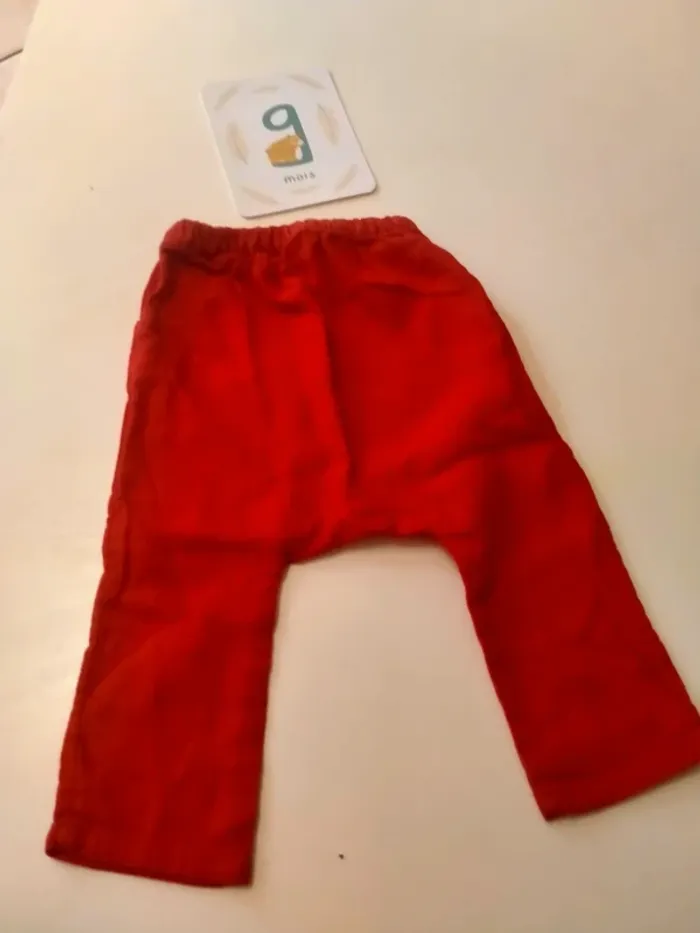 Pantalon bébé Orchestra Taille 9 mois - photo numéro 4