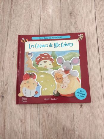 Livre enfant pop-up Les gâteaux de Mlle Grisette