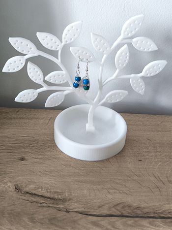 Boucles d'oreilles perles 