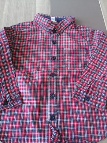 chemise 18 mois p'tit bisou