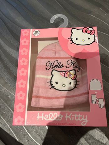 Bonnet+gants Hello Kitty 
