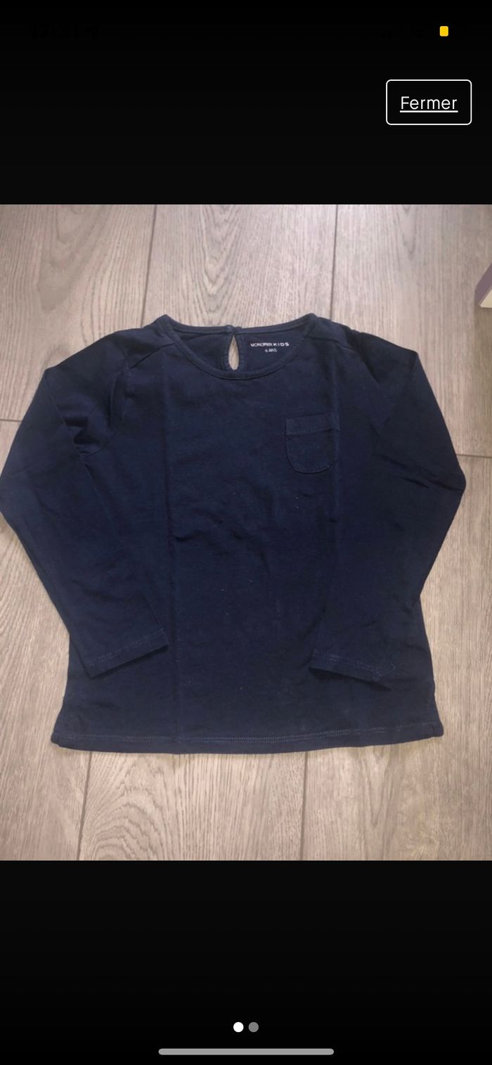 Haut ML Monoprix 6 ans