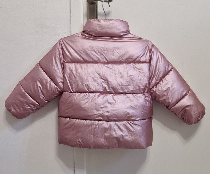 Manteau métallisé fille 3/4 ans Zara - photo numéro 2