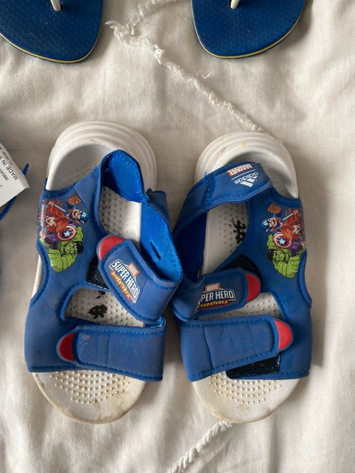 Lot de 3 paire de sandalette ,claquette garçon 25/26 - photo numéro 4