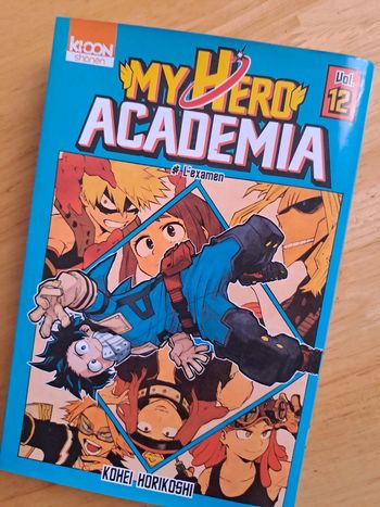 Manga MHA - tome 12