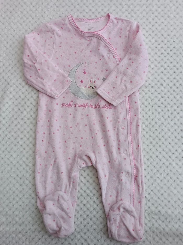 🔸Pyjama rose étoiles Early Days – 6 mois 🔸