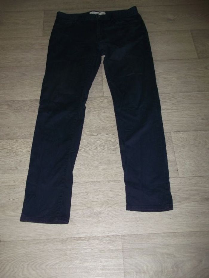 Pantalon LACOSTE bleu marine slim fit 34 US 44 FR TTBE