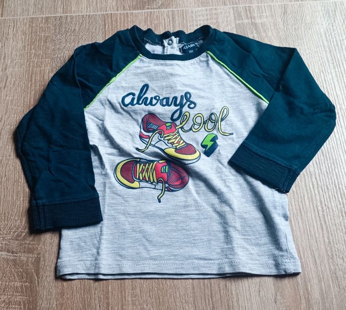 T-shirt manches longues- 18 mois