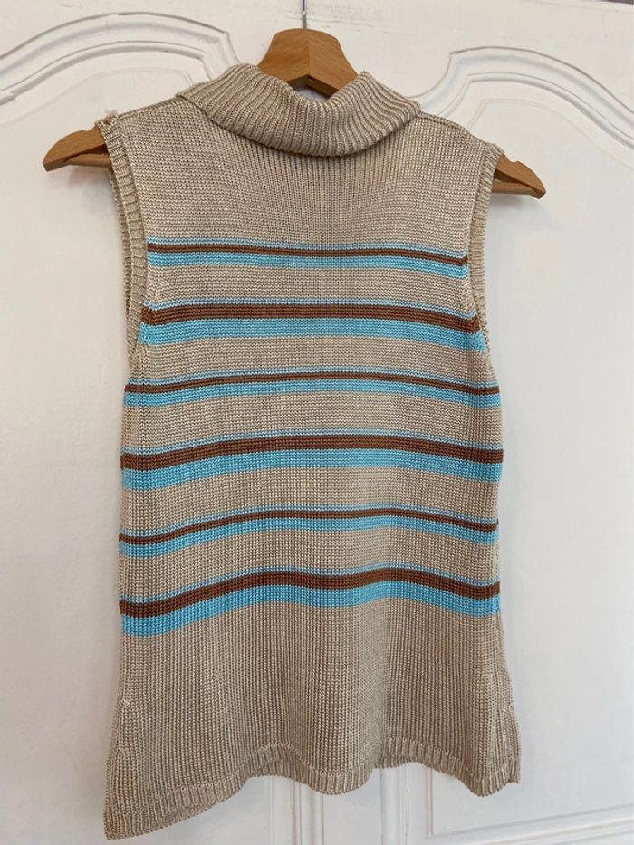 Top sans manches en viscose Gérard Darel taille 3 (42) - photo numéro 7