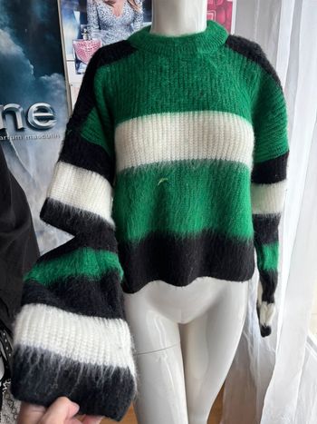 Pull d’hiver à poils