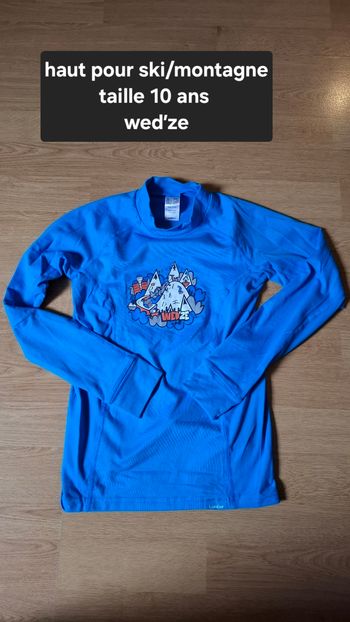 Haut pour ski montagne