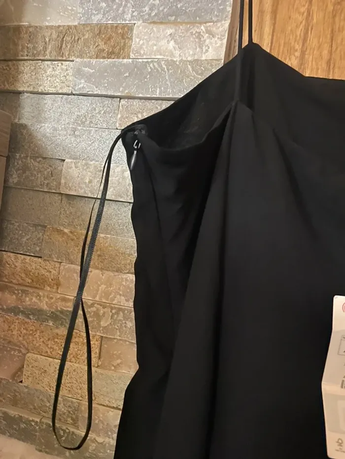 Belle robe noire, longue taille XL, Zara - photo numéro 6