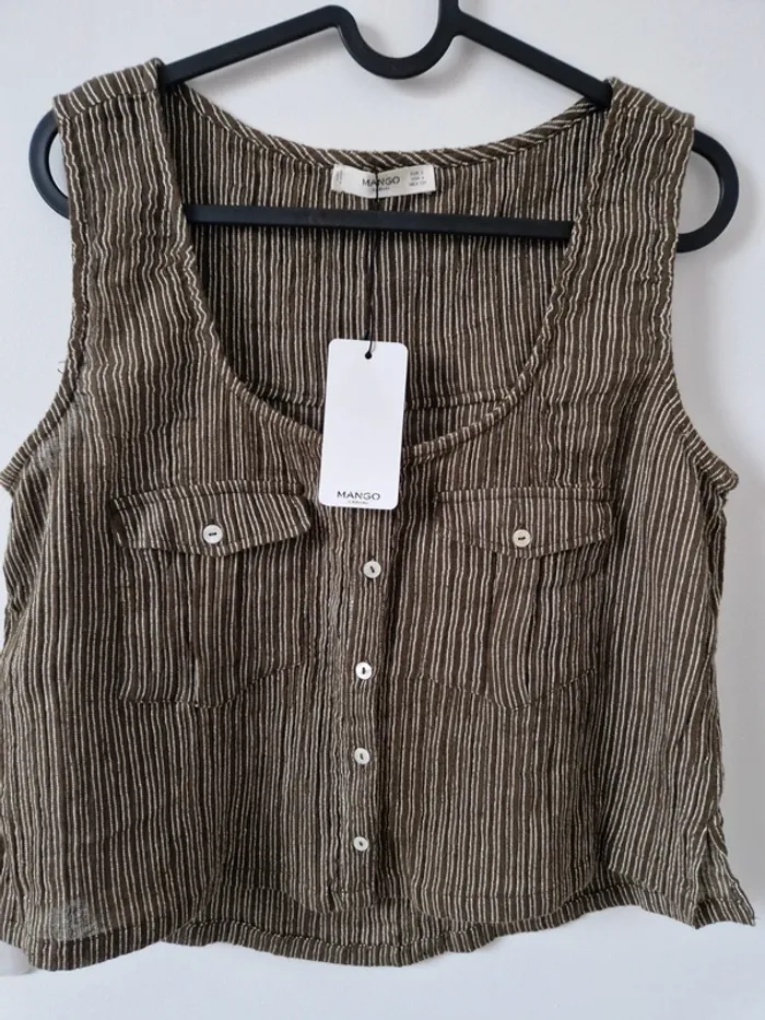 Gilet sans manches mango - photo numéro 3
