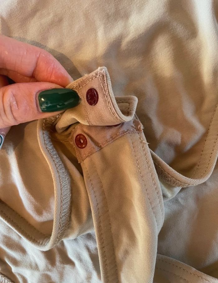 body col V beige PIMKIE - taille M, chic & près du corps - photo numéro 2