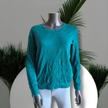 Pull- tommy hilfiger- vert canard