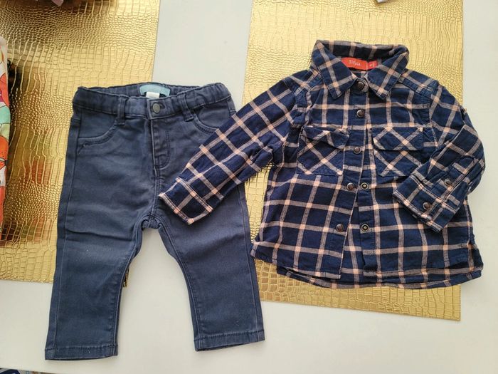 Ensemble fille - 6 mois