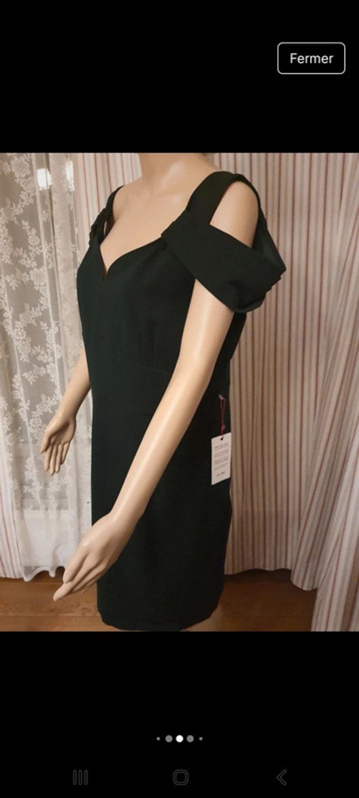 Robe de ceremoniem verte Jolie Moi Eur 44 neuve - photo numéro 9