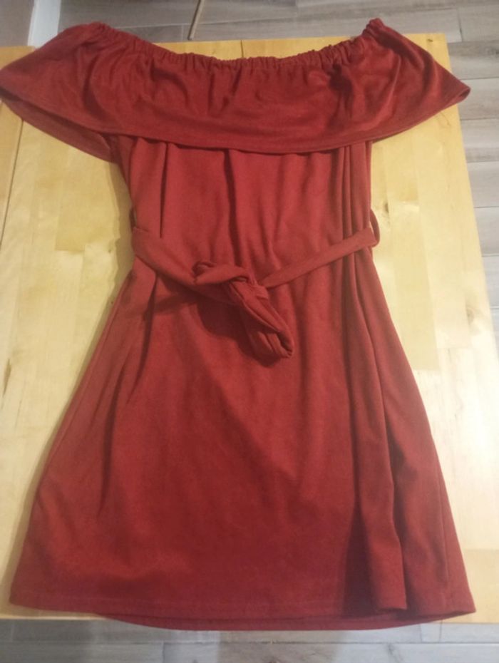 Robe touché velour - photo numéro 2
