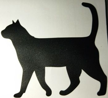 Sticker autocollant chat