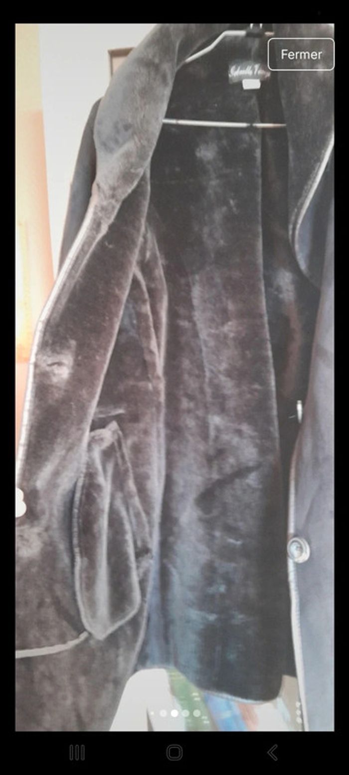 Manteau fausse fourrure - photo numéro 2