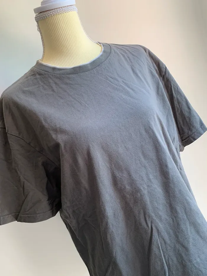 T-shirt basique gris – FSBN - Taille M - photo numéro 2