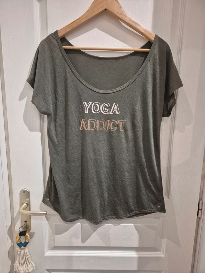 T-shirt #yoga #etam L - photo numéro 3