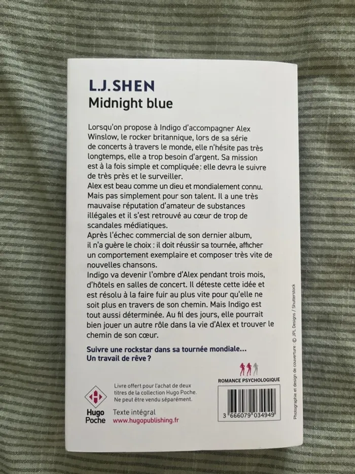 Livre nidnight blue - photo numéro 2