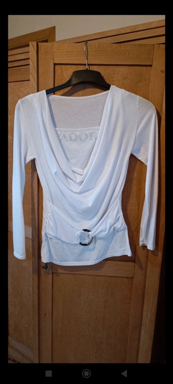 T-shirt manches longues taille unique