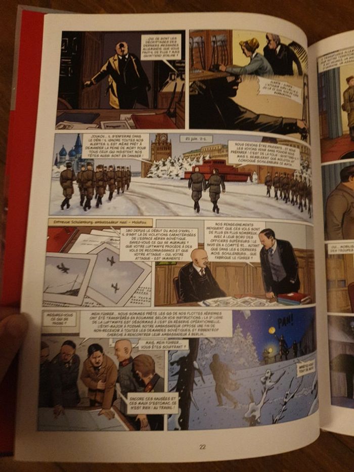 Bande dessinée Face à face Hitler Staline - photo numéro 5