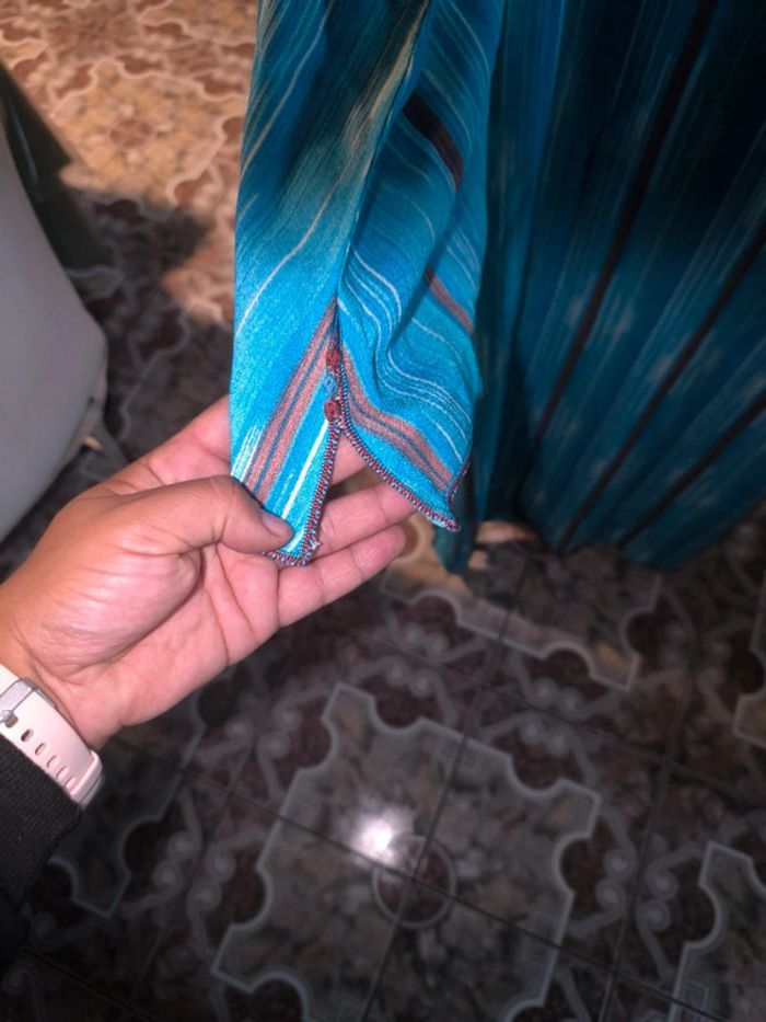 Djellaba bleue agadir - photo numéro 5