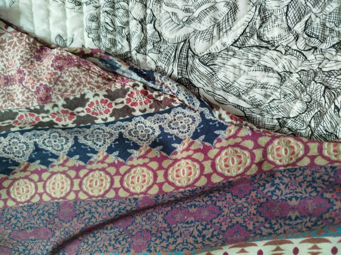Petite blouse manches courtes à motif ethnique de - photo numéro 6