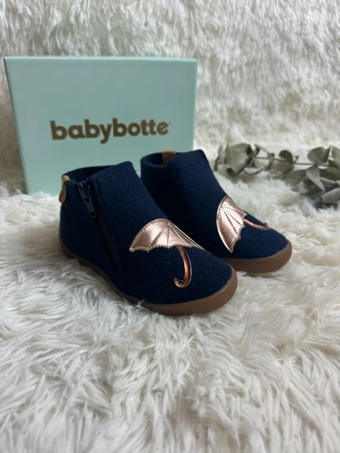 Paire de chaussons Babybotte taille 26 - photo numéro 3