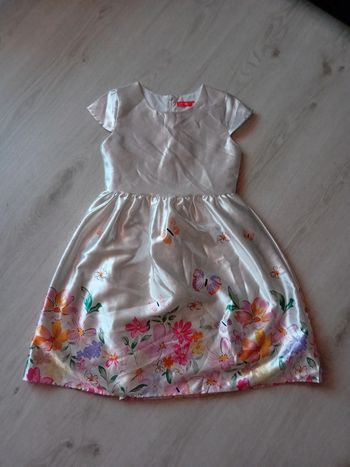 Robe blanche 10ans