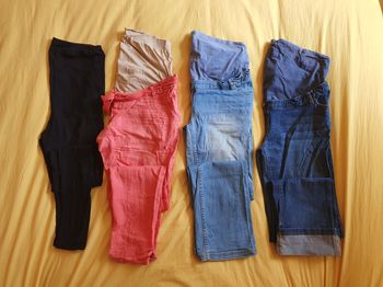 Lot 4 pantalons de grossesse - Colline - T40 - TBE