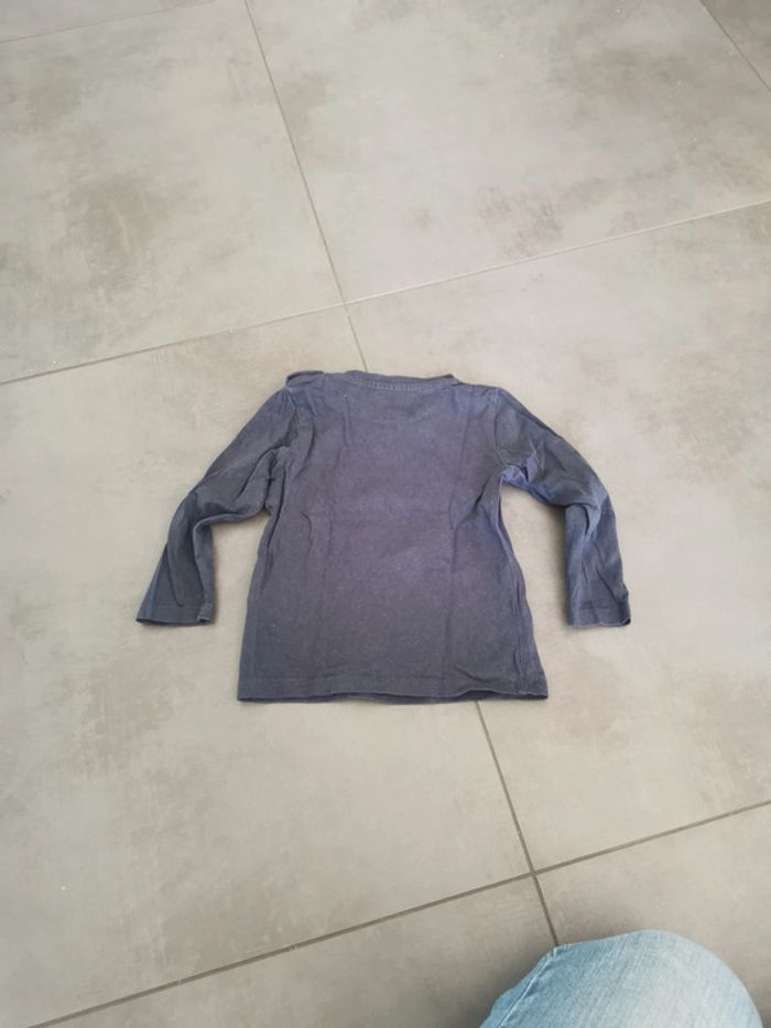 Tee-shirt manches longues Gémo 18 mois maman I love you pour toujours - photo numéro 3