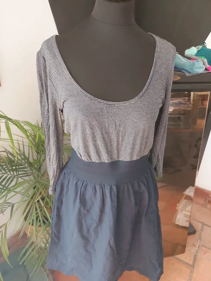 Robe taille élastique