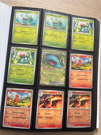 Lot cartes Pokémon set 151